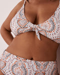 BOHO Triangle Bikini Top La Vie En Rose | KSA