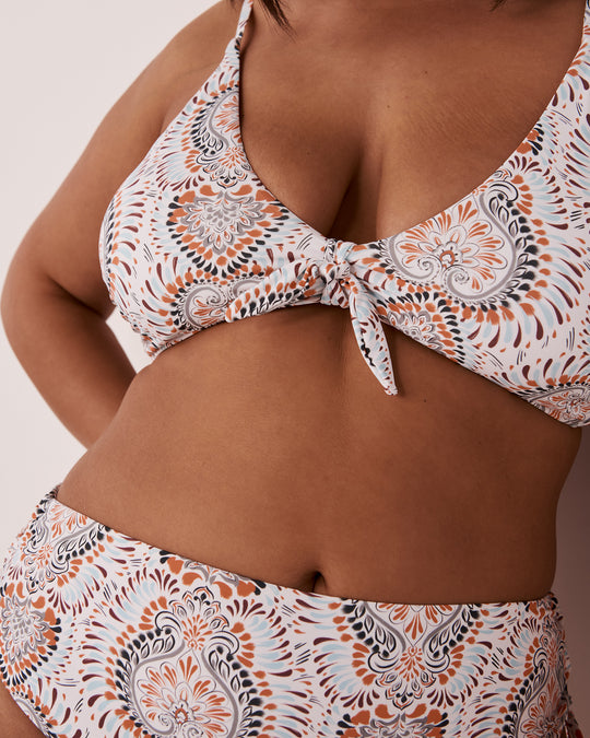 BOHO Triangle Bikini Top La Vie En Rose | KSA
