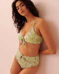 FIELDS OF FLOWERS Recycled Fibers Reversible Bralette Bikini Top Ditsy floral 70100442 La Vie En Rose | KSA