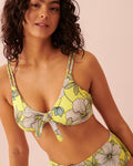 FIELDS OF FLOWERS Recycled Fibers Reversible Bralette Bikini Top Ditsy floral 70100442 La Vie En Rose | KSA