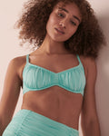TURQUOISE Bralette Bikini Top Aqua 70100484 La Vie En Rose | KSA