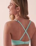 TURQUOISE Balconette Bikini Top Aqua 70100485 La Vie En Rose | KSA