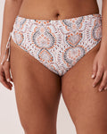 BOHO High Waist Bikini Bottom La Vie En Rose | KSA