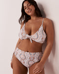 BOHO High Waist Bikini Bottom La Vie En Rose | KSA