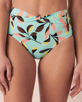 MODERN GRAPHIC High Waist Bikini Bottom Modern print 70300419 La Vie En Rose | KSA