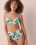 MODERN GRAPHIC High Waist Bikini Bottom Modern print 70300419 La Vie En Rose | KSA
