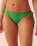 SOLID Brazilian Bikini Bottom Forest green 70300422 La Vie En Rose | KSA