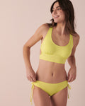 SUNNY LIME Recycled Fibers Brazilian Bikini Bottom Lime 70300435 La Vie En Rose | KSA