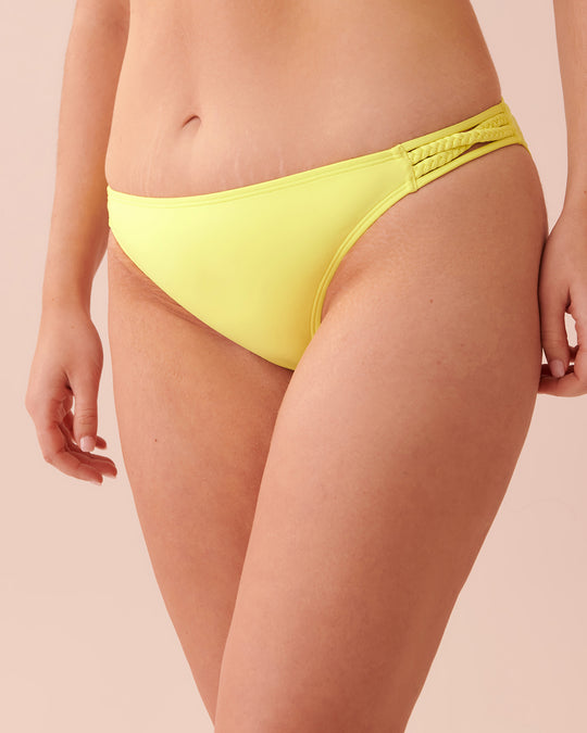 SUNNY LIME Recycled Fibers Side Bands Bikini Bottom Lime 70300436 La Vie En Rose | KSA