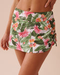 WATER LILY High Waist Skirt Bikini Bottom 