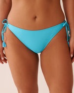 BLUE ATOLL Recycled Fibers Side Tie Bikini Bottom 