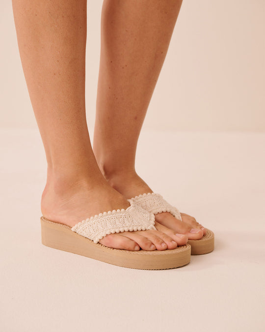Wedge Flip Flops