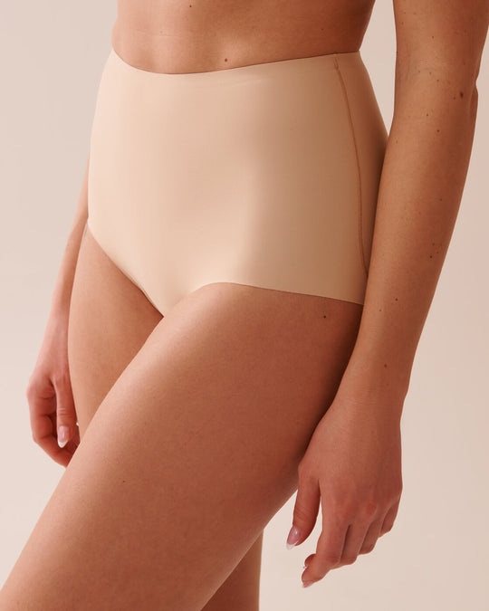 Medium Support Microfiber High Waist Shaper Bikini